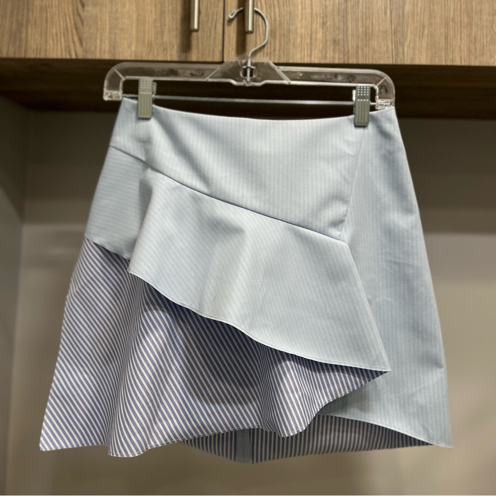 Zara Blue Mini Skirt